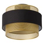 Ledvance Decor Hornet Luce da soffitto Nero | 300mm - Adatto per E27
