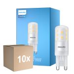 Confezione Multipack 10x Philips CorePro LED Capsule G9 Ghiaccio 3.7W 470lm - 827 Bianco Molto Caldo | Sostitutiva 40W