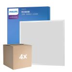 Confezione Multipack 4x Philips Pannello A LED Ledinaire RC065B 28W 3400lm - 865 Luce Del Giorno | 60x60cm - UGR <19