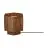 Good&Mojo Lampada Da Tavolo Panama Rattan Marrone S | Adatto per 1x E27 