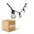 D'Lite Sparkl LED Luci a stringa 4W 250lm - 827 Bianco Molto Caldo | IP44 - 3x 5m (15m Totale) - Connettibile Fino a 25m