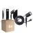 Confezione Multipack 6x D'Lite Punta Luce Fuse Cavo Dell'Alimentazione Nero | IP65 - Adatto per 1x GU10 | incl. cable 2 Meter