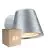 Confezione Multipack 6x Nordlux Aleria Luce Da Parete Acciaio Zincato Grigio | Adatto per GU10