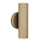 Eglo Luce Da Parete Portillo Acciaio Ottone Up & Down | Adatto per 2x GU10